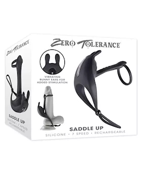 Zero Tolerance Saddle Up Vibrating Cock & Ball Rings