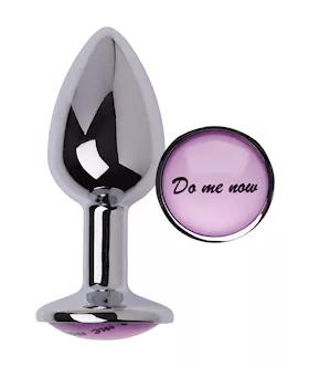 Kinki Do Me Now Steel Butt Plug Small