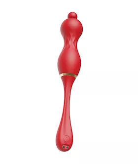 Ova Beaded Rotating Vibrator