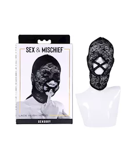 S&m Lace Hush Hood