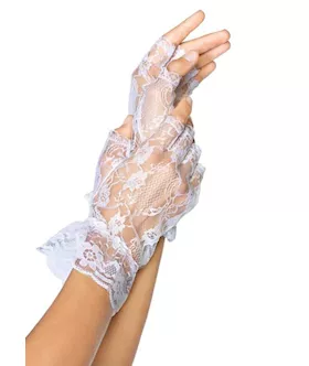 F Less Wrist Ruffle Gloves