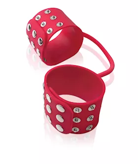 Ff Elite Silicone Cuffs Red