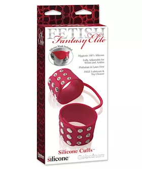 Ff Elite Silicone Cuffs Red