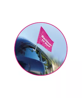 Bp Bachelorette Car Flag