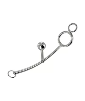 Cock Ring With Sliding Anal Plug