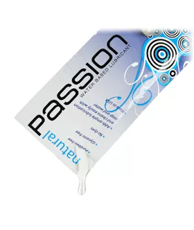 Passion Natural Water-based Lubricant 025 Oz Single Use Pouch