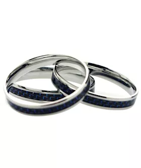 Azure Allure Cock And Ball Ring- Small