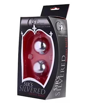 Sirs Silvered Geisha Balls