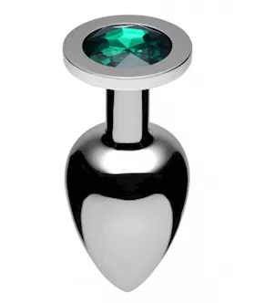 Large Jewel Butt Plug Emerald
