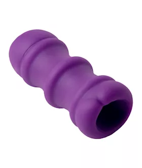 Purple Passion Thick Ribbed Stroker