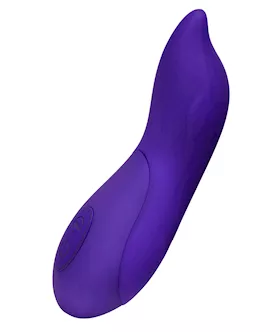 Royal Purple Silicone Pointer Vibe