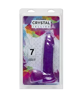 Crystal Jelly Realistic Cock With Balls