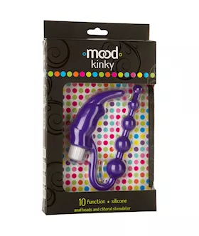 Mood Kinky Anal Beads And Clitorial Stimulator