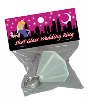 Shot Glass Wedding Ring