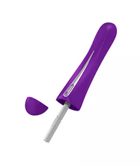 Ovo F9 Violet Chrome Vibrator