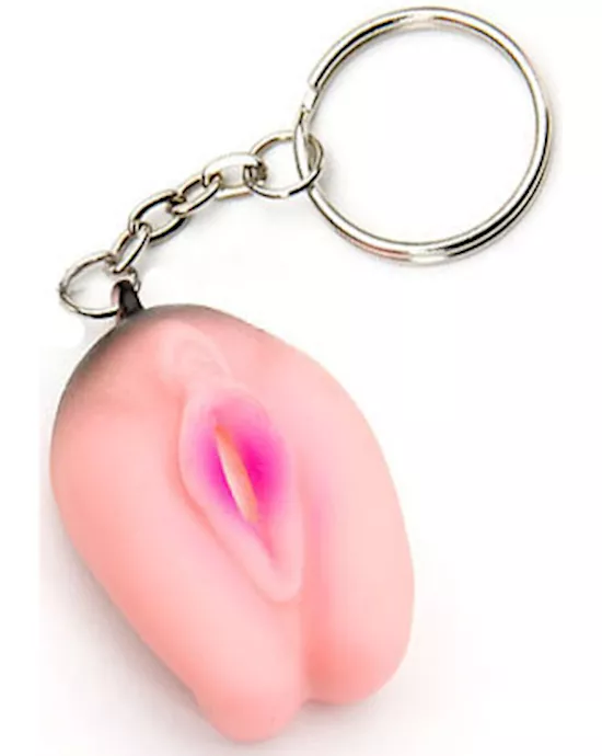 pussy adult keyring