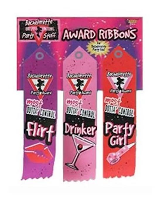 hens night award ribbons