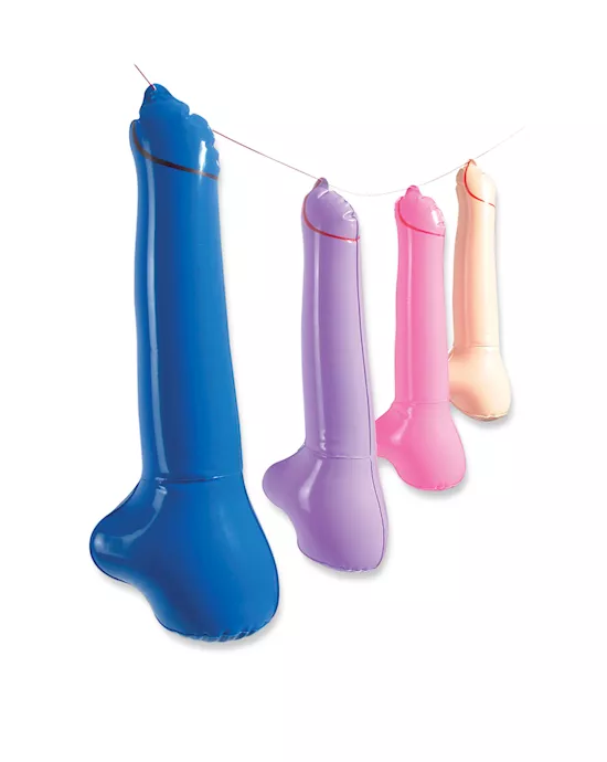 hens night pecker balloons