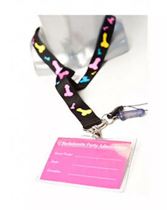 hens night dicky lanyard