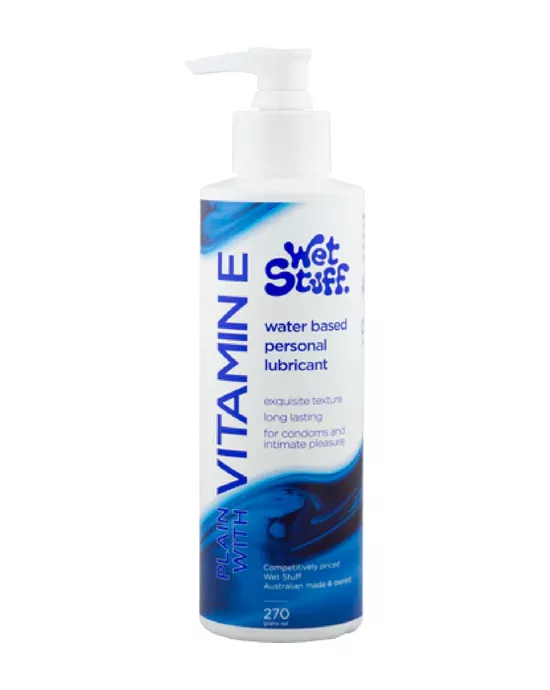 Wet Stuff w Vitamin E 270g PUMP