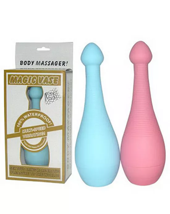 magic vase vibrator blue