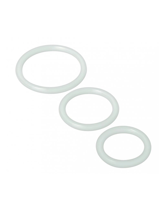 Trinity Silicone Cock Rings