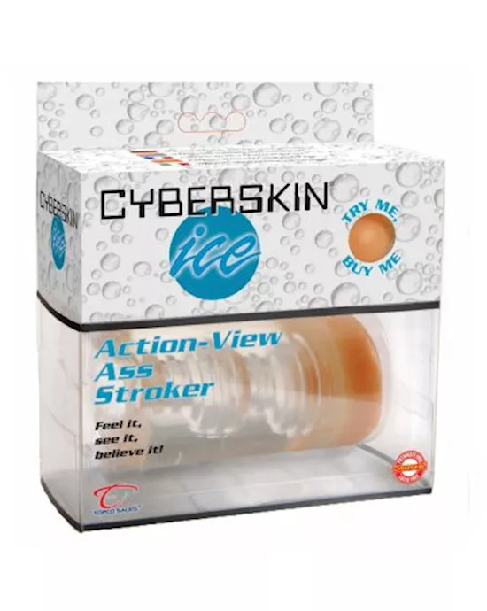 TLC CyberSkin Ice Action-View Stroker PUSSY