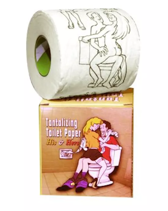 TOILET PAPER HIS & HERS