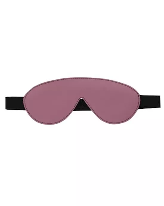 Blindfold Padded Leather