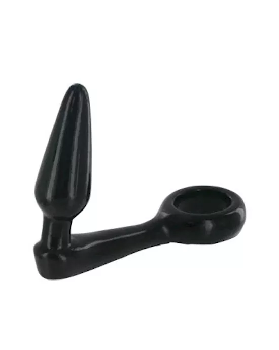 Classic Butt Plug with Cock Ring