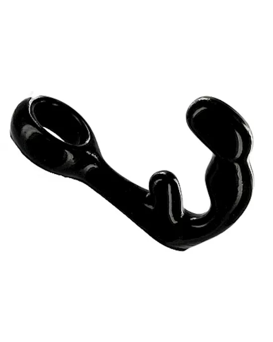 Prostate Plug with Cock Ring and Vibrating Stimulator