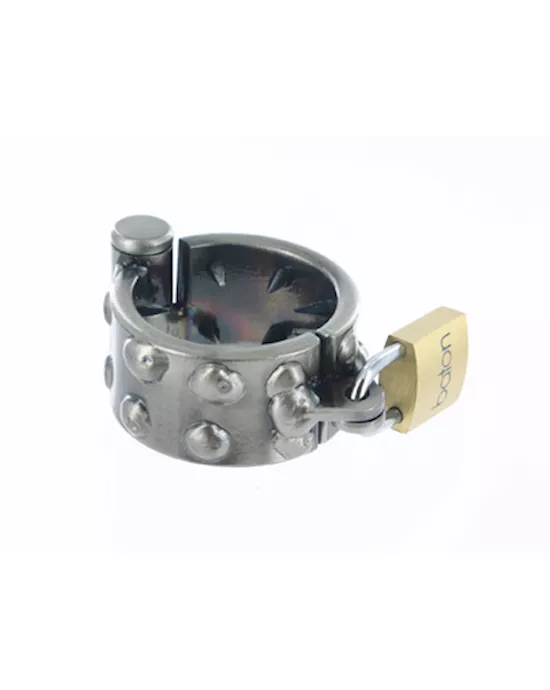 Kalis Teeth Spiked Chastity Device 2 Rows 1.5 Inch