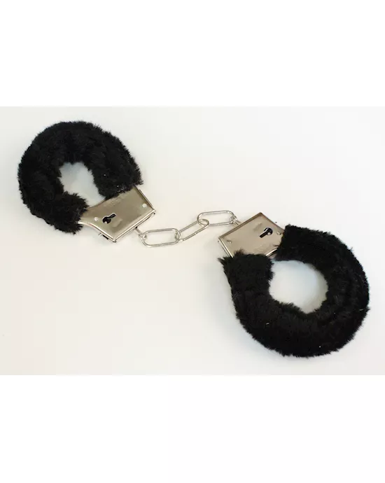 black hand cuffs