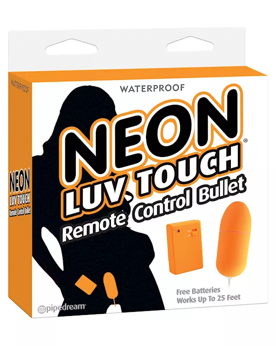 Neon Luv Touch Remote Control Bullet