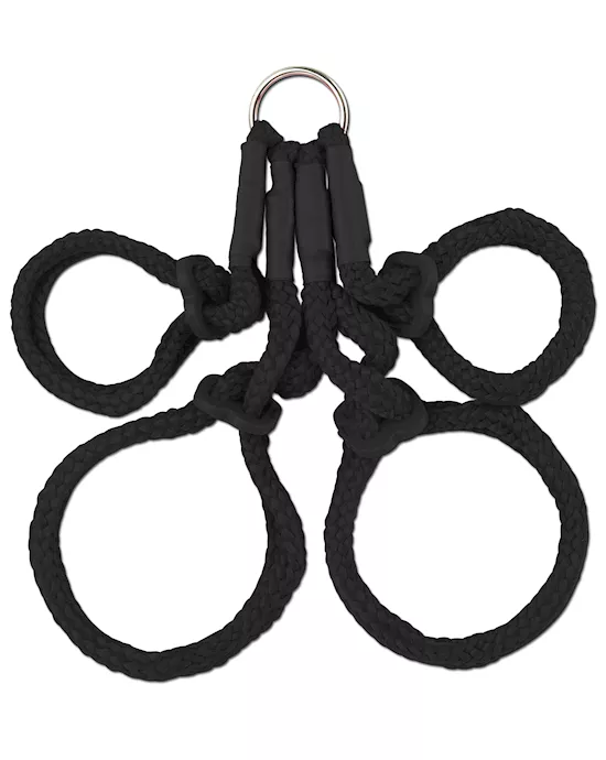 Fetish Fantasy Series Japanese Silk Rope Hogtie
