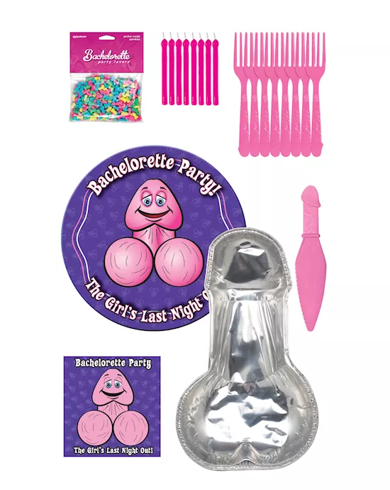 Bachelorette Party Favors Pecker Cake Kit