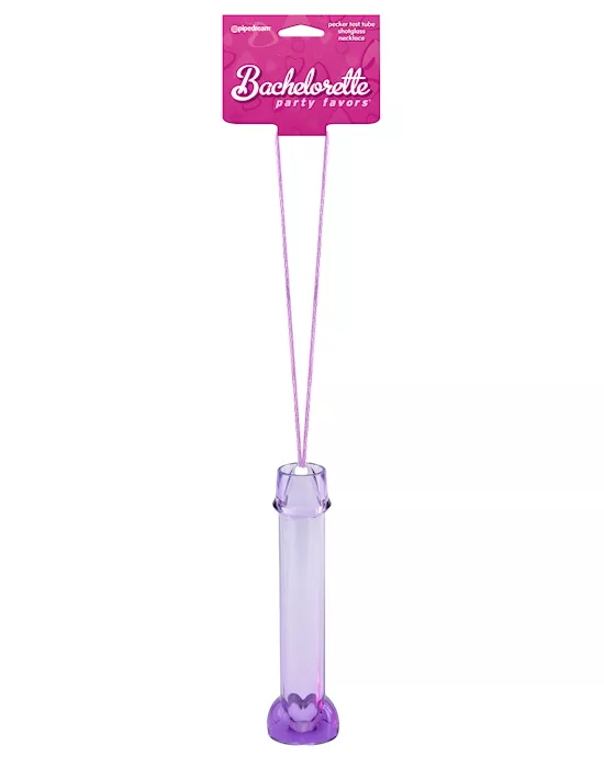 Bachelorette Party Favors Test Tube Necklace