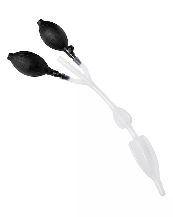 Bardex Style Inflatable Double Bulb Enema System