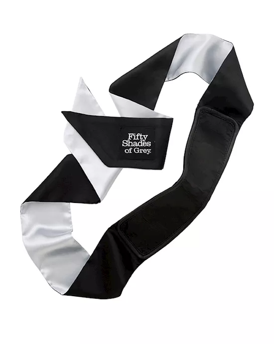 Fifty Shades of Grey All Mine Satin Deluxe Blackout Blindfold