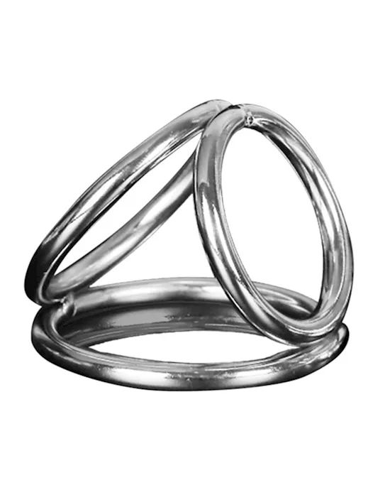 Chrome Triple Cock And Ball Ring