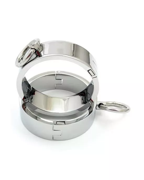 Locking Metal Wrist Cuffs