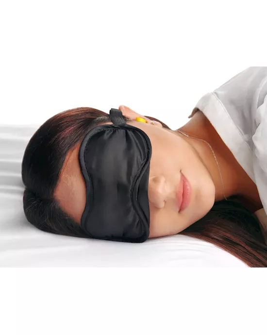 Beginner Sensory Deprivation Blindfold with Ear Plugs