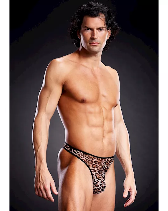 Pro-Mesh Leopard G-String