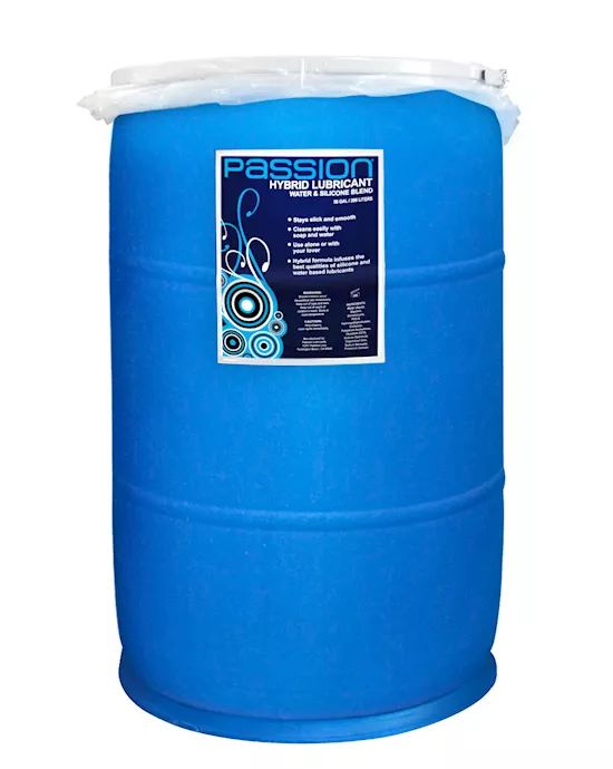 Passion Water and Silicone Blend Hybrid Lubricant 55 Gallon