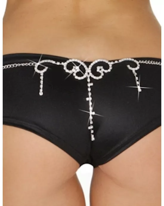 Angel wings Rhinestone Belly Chain