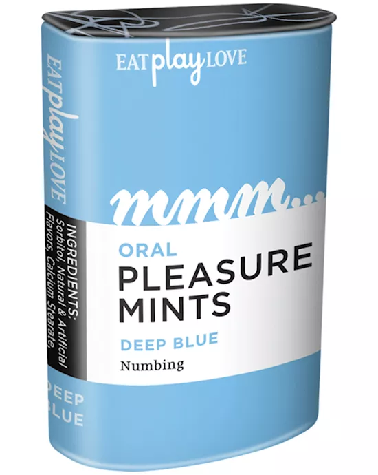 Oral Pleasure Mints Deep Blue Numbing