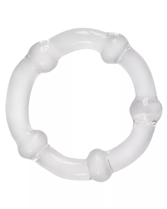 Glass Cock Ring 50mm Clear