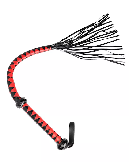 Red and Black Galley Whip