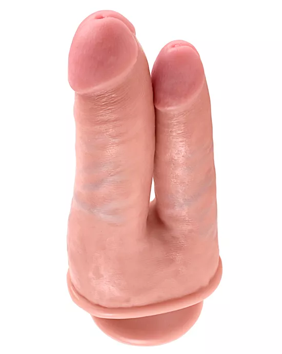 King Cock Double Penetrator Suction Cup Dildo