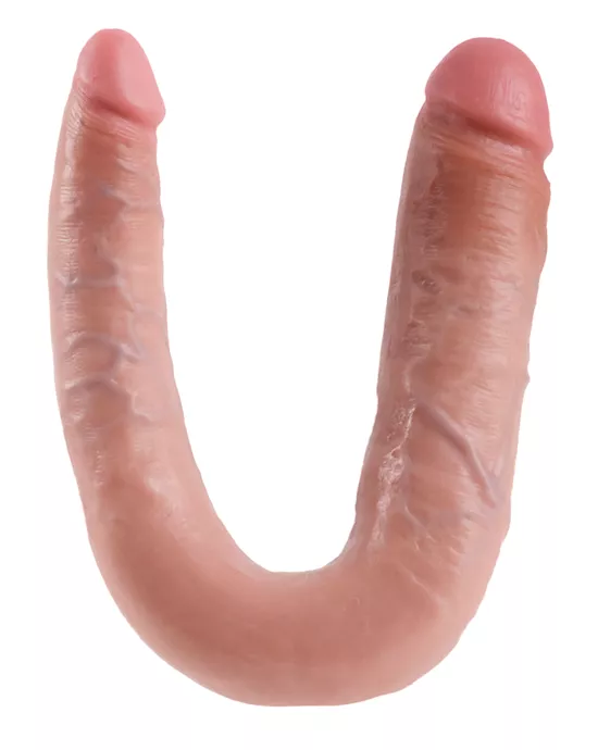 King Cock U-Shaped Large Double Trouble Flesh